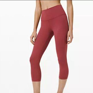 Lululemon Wunder Under High-Rise Crop 21" *Full-On Luxtreme